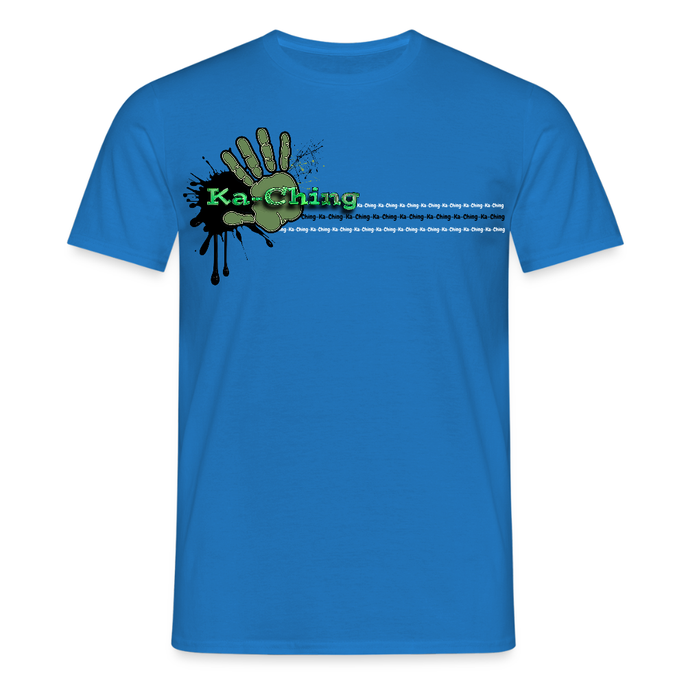 Unisex T-Shirt Ching Green Logo CHGR-T-01c - royal blue