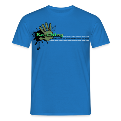Unisex T-Shirt Ching Green Logo CHGR-T-01c - royal blue