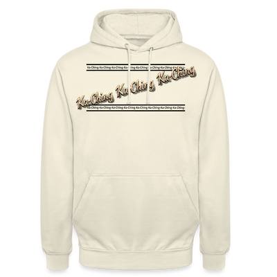 Ka-Ching Unisex Hoodie design 2 - vanilla