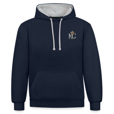 Golden silver Range The Merchant Royal Hoodie limited edition - navy/heather grey