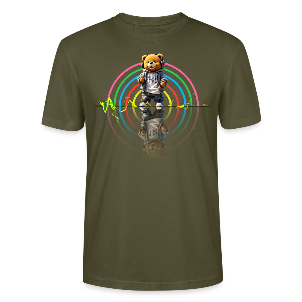 Neon Teds Tee - khaki
