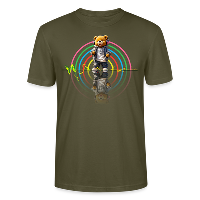 Neon Teds Tee - khaki
