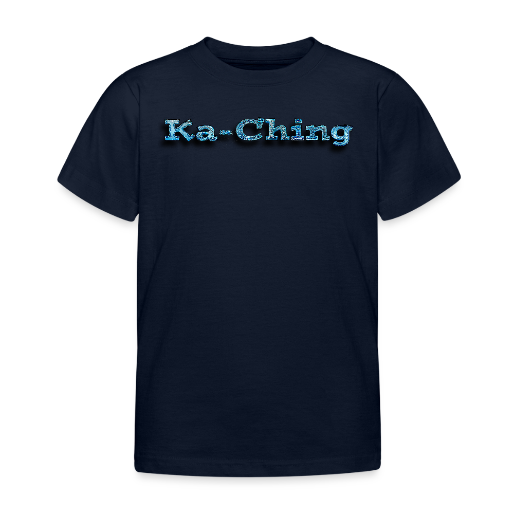 Ka-Ching  Kids T-Shirt Bluelogo - navy