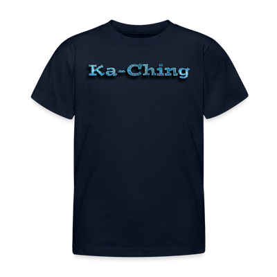 Ka-Ching  Kids T-Shirt Bluelogo - navy