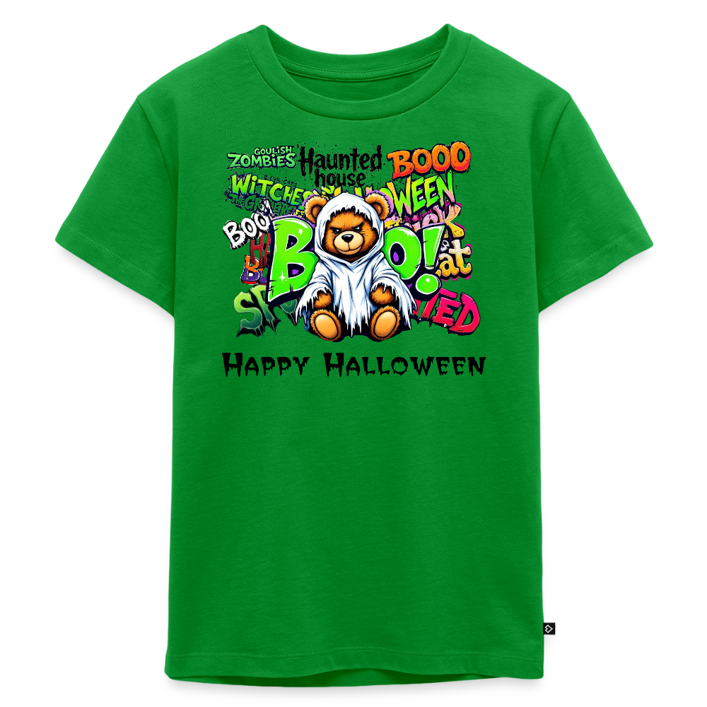 Teddie Ghost boo Tee - green