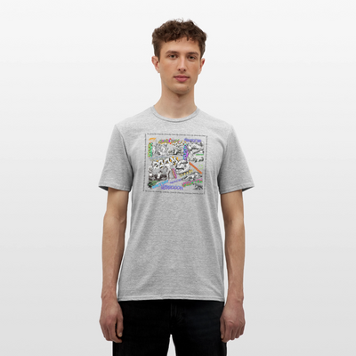 Unisex T-Shirt F1 Graffiti - heather grey