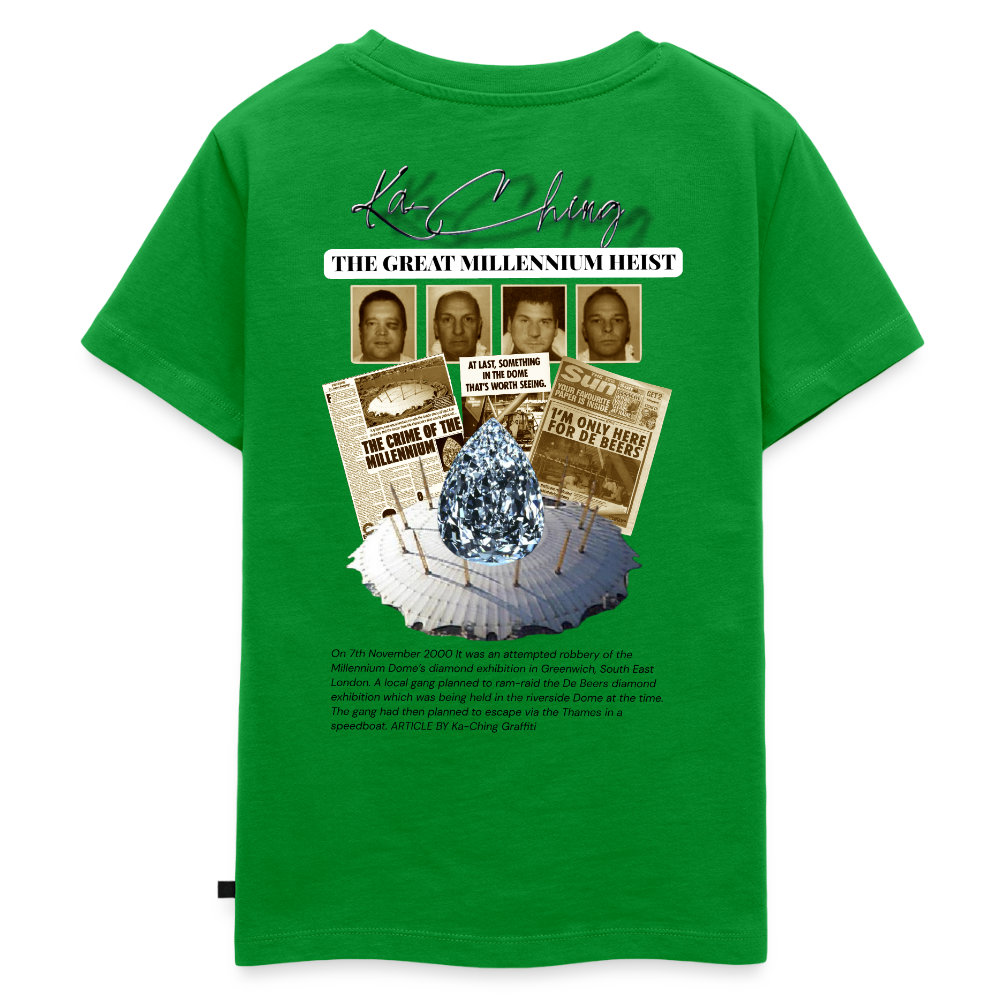 Diamond Range Millenium Heist 2000 Tee limited edition - green