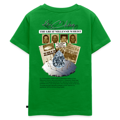 Diamond Range Millenium Heist 2000 Tee limited edition - green
