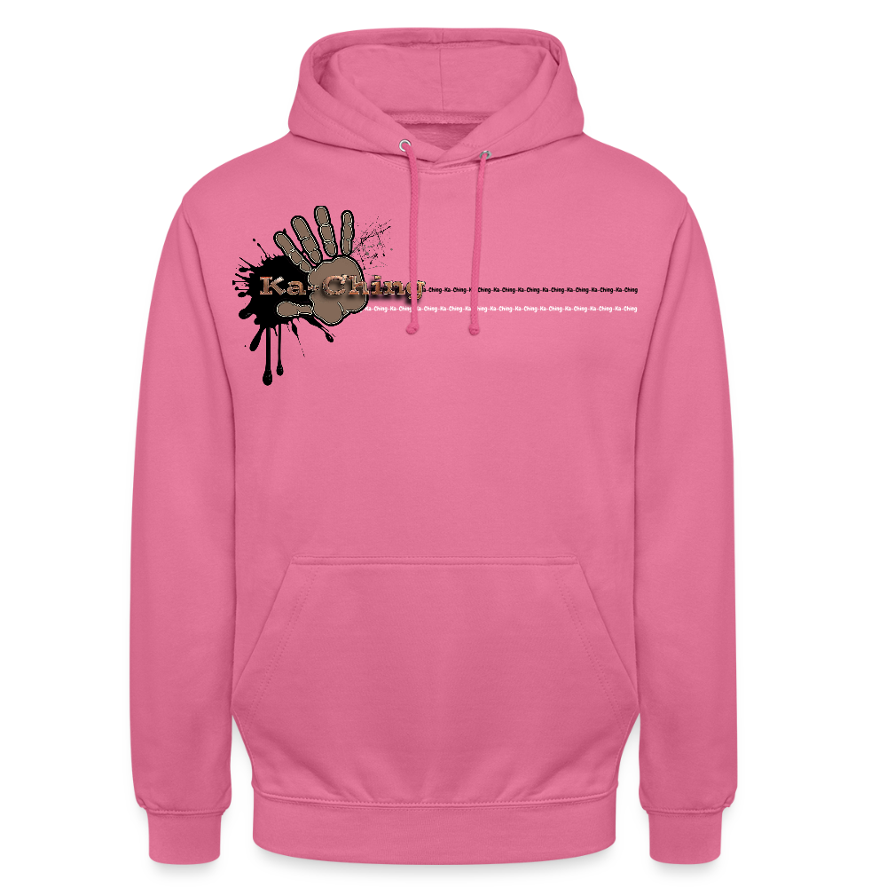 Unisex Hoodie Ching Bronze logo - pink