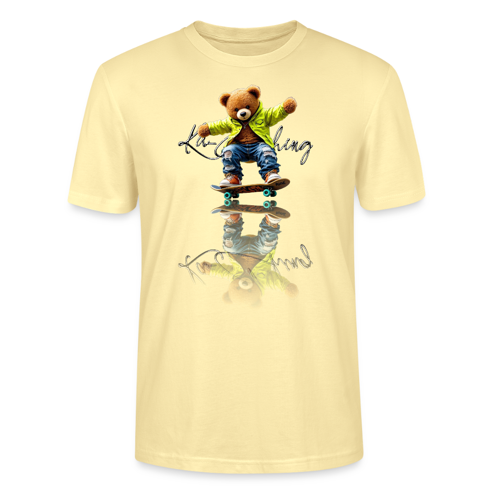 skateboarding Teds Tee - cream
