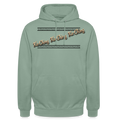 Ka-Ching Unisex Hoodie design 2 - steel green