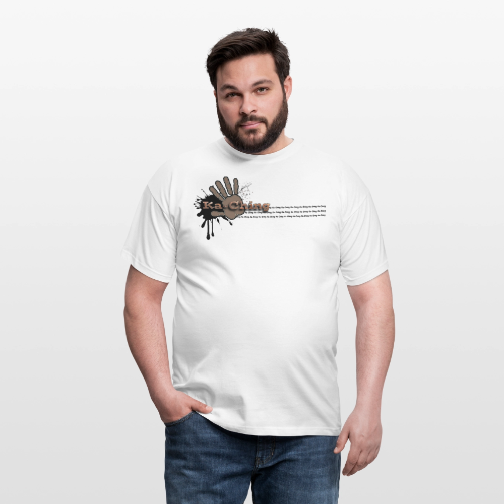 Unisex T-Shirt Ching Bronze Logo CHBZ-T-04w - white