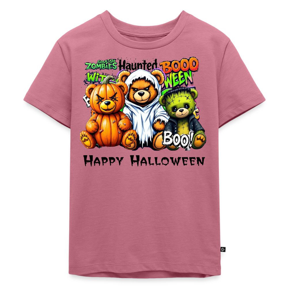 Teddies dress-up Tee - mauve