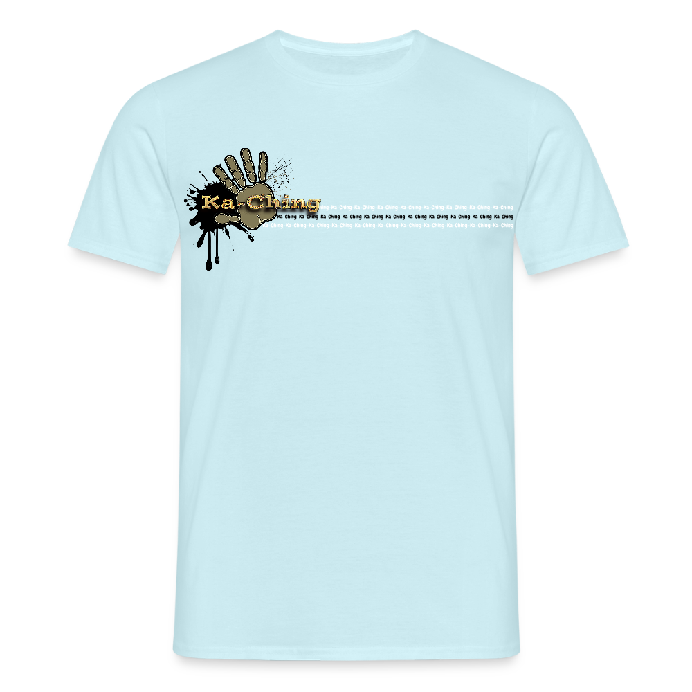 Unisex T-Shirt Ching Gold Logo CHGD-T-02c - sky