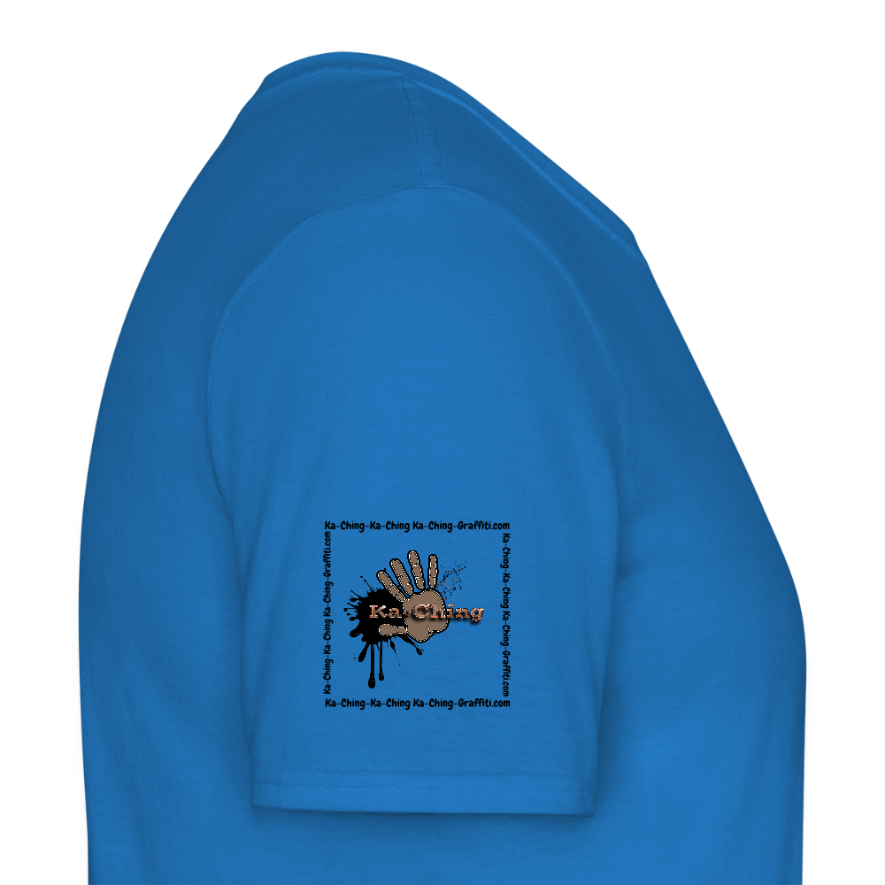 Unisex T-Shirt Ching Bronze Logo CHBZ-T-04c - royal blue