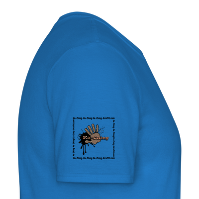 Unisex T-Shirt Ching Bronze Logo CHBZ-T-04c - royal blue