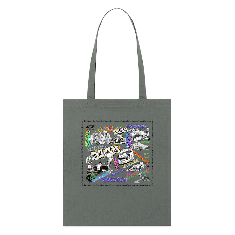Graffiti F1Tote Bag - anthracite