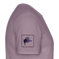 Unisex T-Shirt Ching Purple Logo CHPU-T-06c - purple-grey 