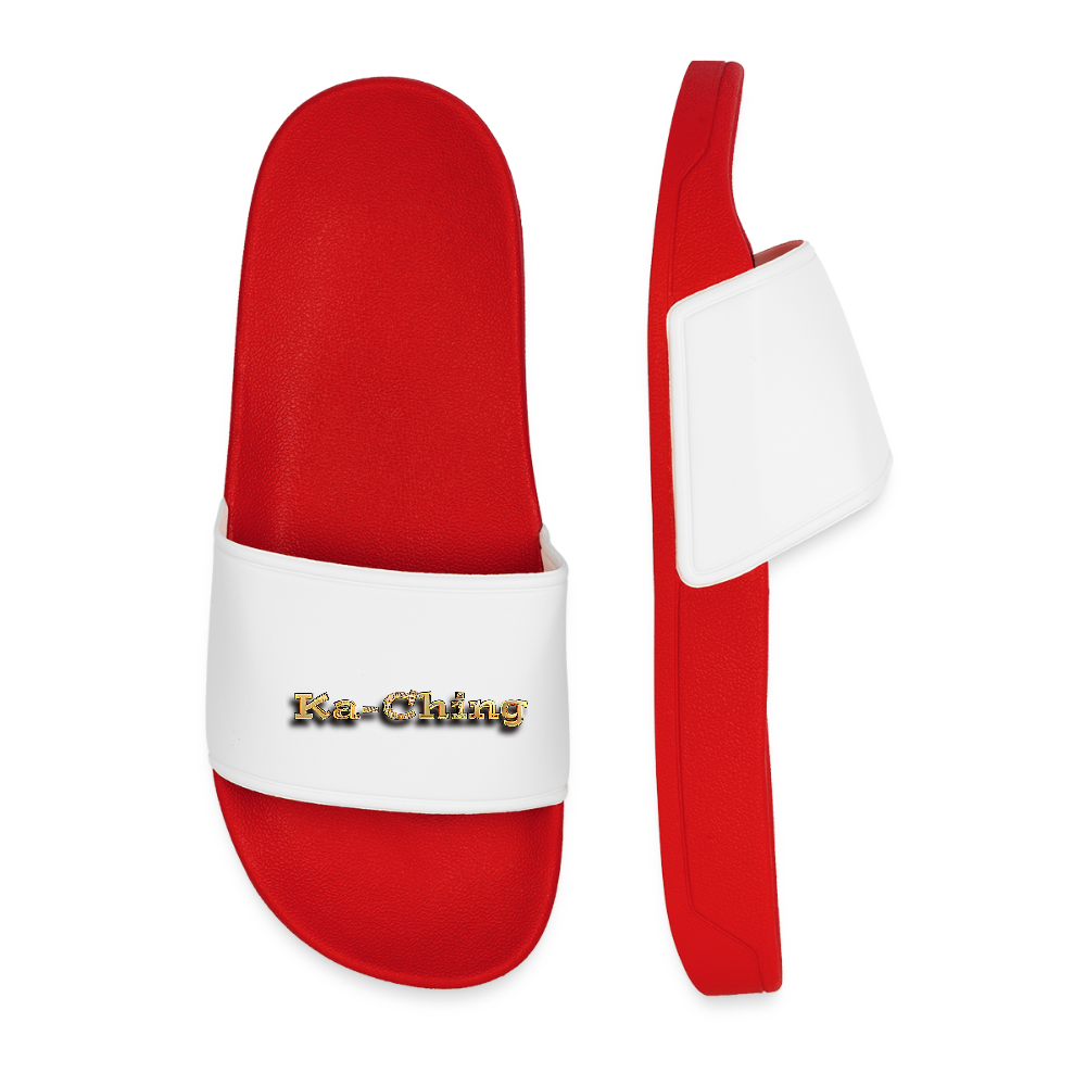 Men’s Pool Sliders - red