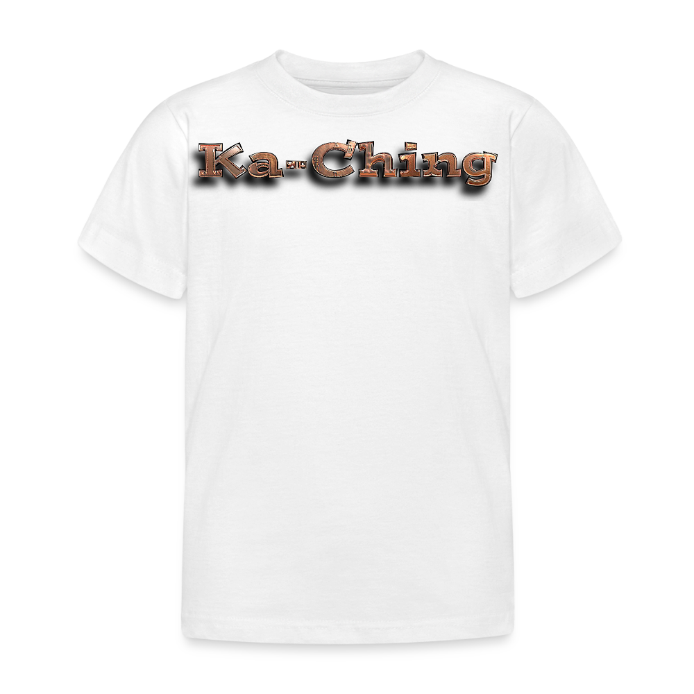 Kids T-Shirt Bronze - white
