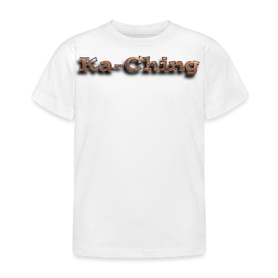 Kids T-Shirt Bronze - white