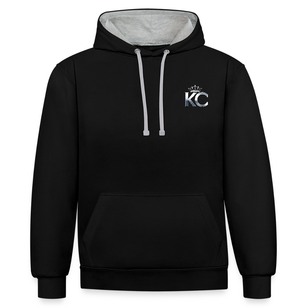 Silver Range City Bonds Robɓery 1990 Hoodie limited edition - black/heather grey