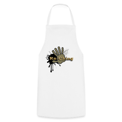 Cooking Apron gold - white