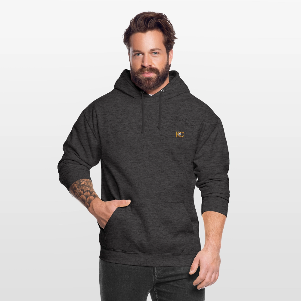 Minimal Range Unisex Hoodie limited editions design 1 - charcoal grey
