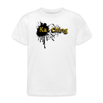 Kids T-Shirt Gold - white
