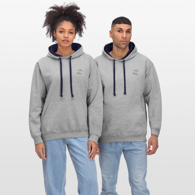 Golden silver Range The Merchant Royal Hoodie limited edition - heather grey/navy