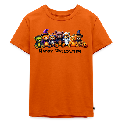 Teddies Halloween Tee - orange 