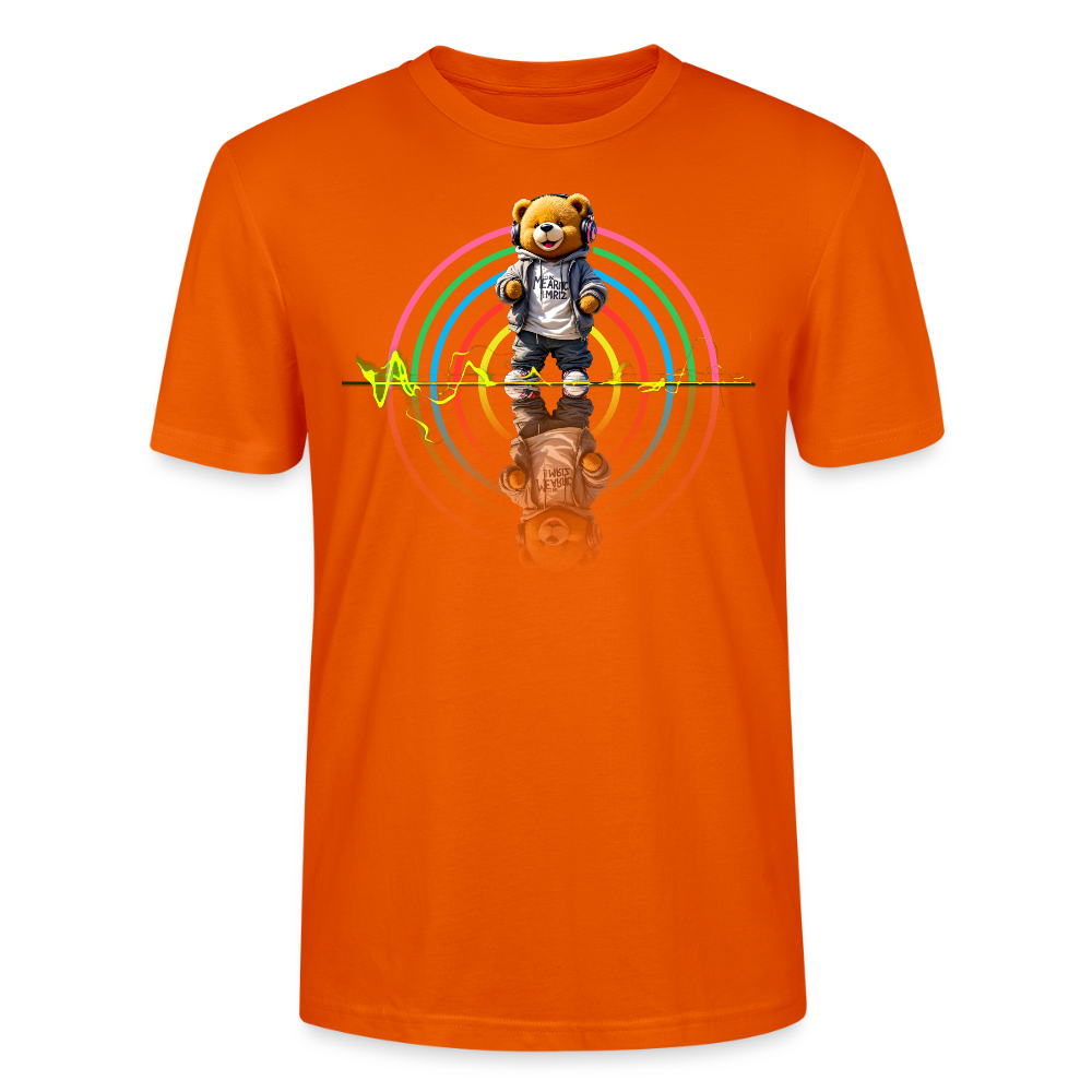 Neon Teds Tee - bright orange