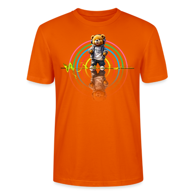 Neon Teds Tee - bright orange