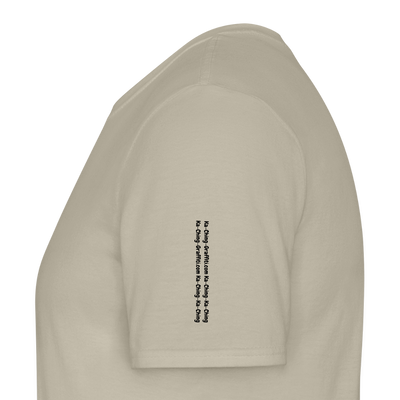 Ka-Ching T-Shirt Ching Gold Logo CHGD-T-02w - sand beige