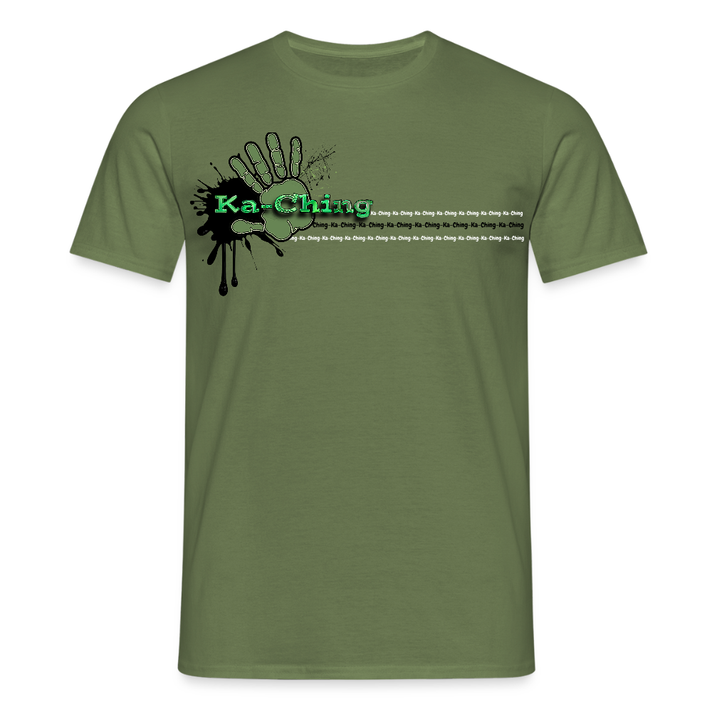 Unisex T-Shirt Ching Green Logo CHGR-T-01c - military green