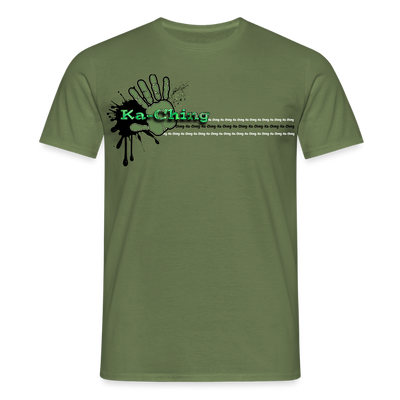 Unisex T-Shirt Ching Green Logo CHGR-T-01c - military green