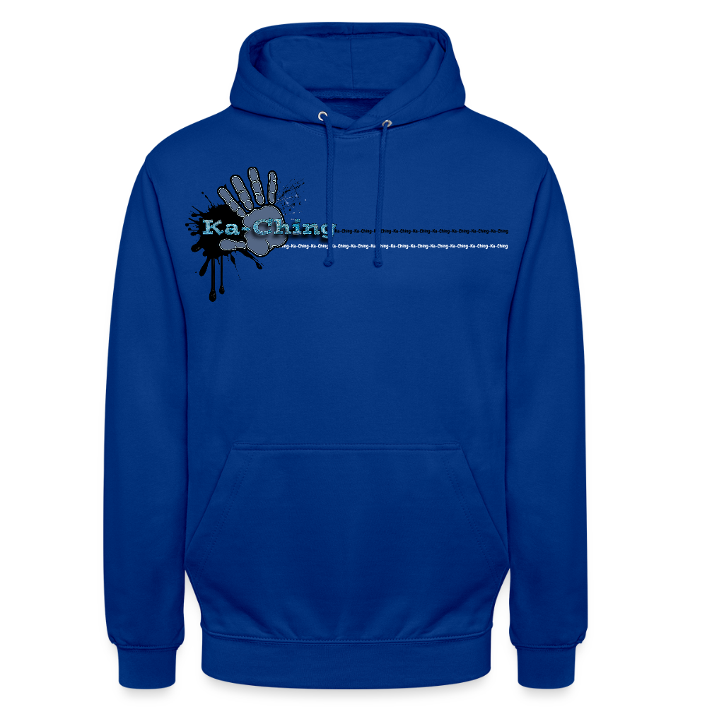 Unisex Hoodie Ching Blue logo - bright royal