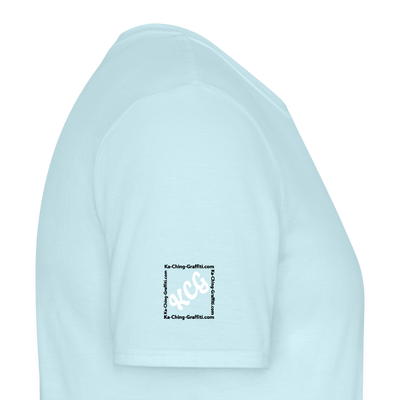 Unisex T-Shirt F1 Graffiti - sky