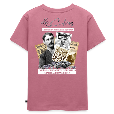 Diamond Range Diamond Hoax Tee limited edition - mauve