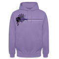 Unisex Hoodie Ching Purple logo - lavender