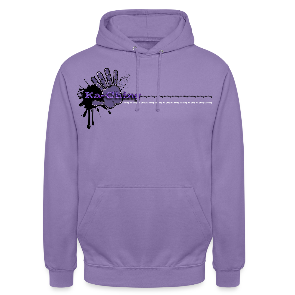 Unisex Hoodie Ching Purple logo - lavender