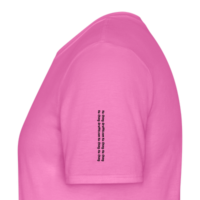 Ka-Ching T-Shirt Ching Gold Logo CHGD-T-02w - pink