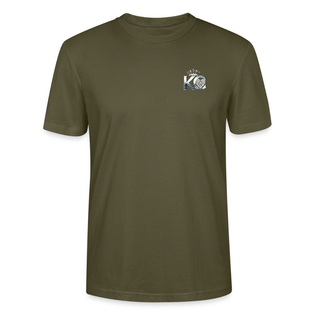 Spiders heart web Tee - khaki