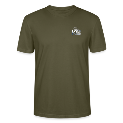 Spiders heart web Tee - khaki