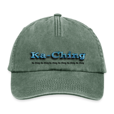 CAP Ching Blue Logo CH-BL-H-05 - vintage bottle green 