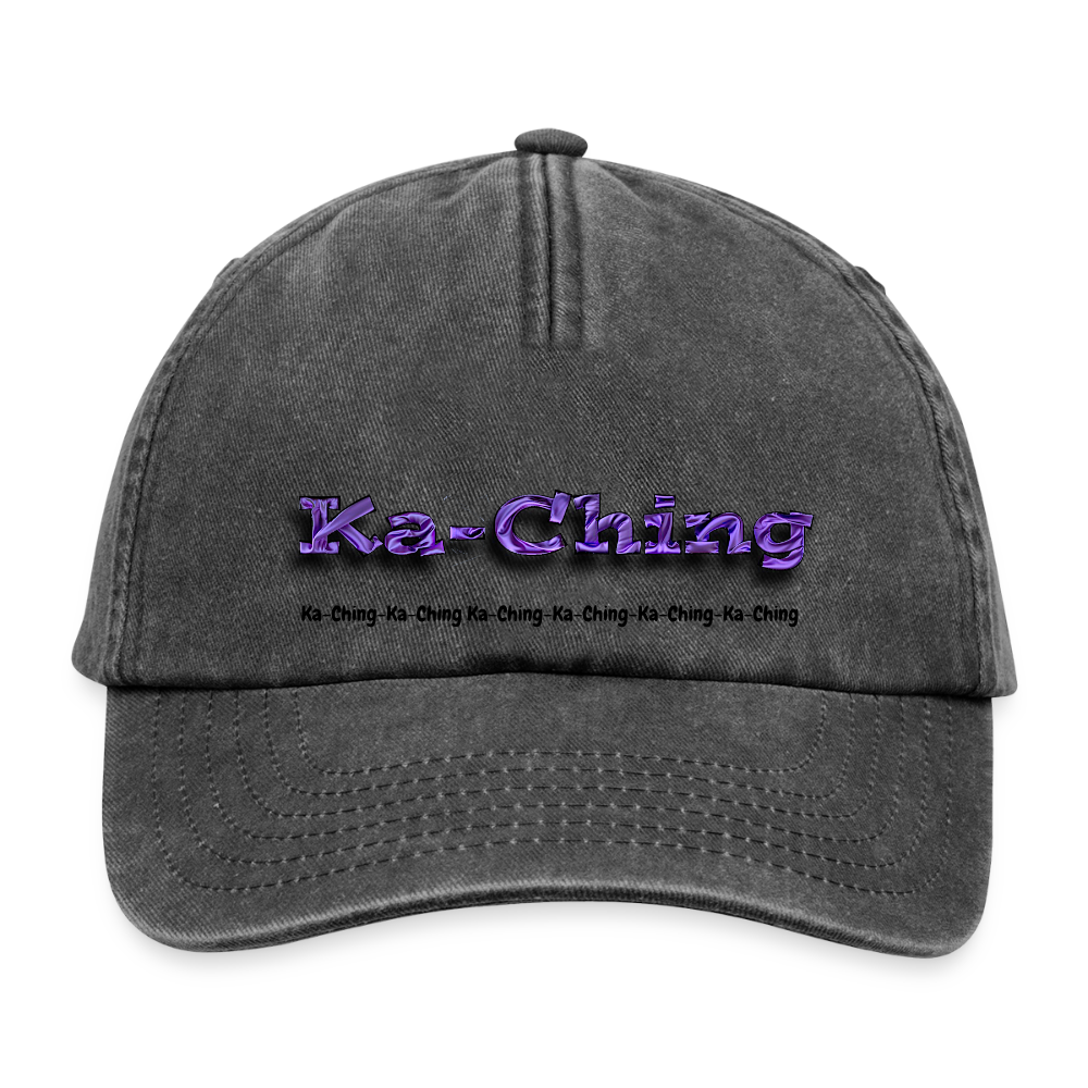 CAP Ching Purple Logo CH-PU-H-06 - vintage black