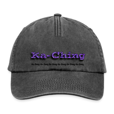 CAP Ching Purple Logo CH-PU-H-06 - vintage black