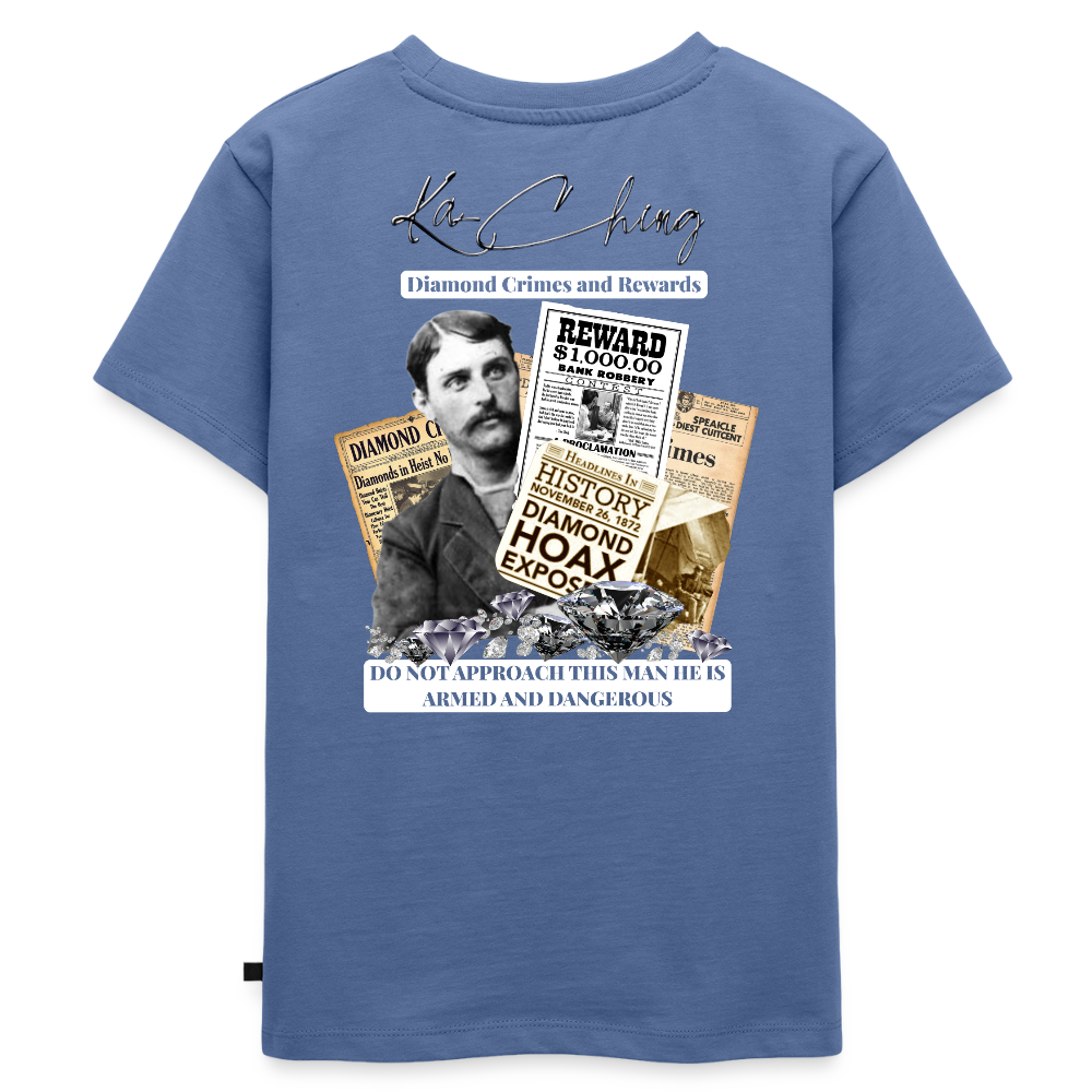 Diamond Range Diamond Hoax Tee limited edition - stone blue