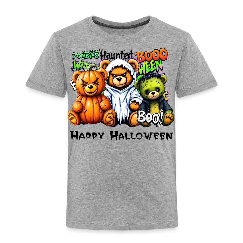 Teddies dress-up Tee - heather grey