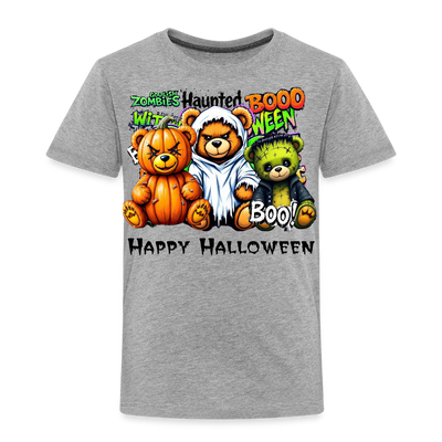 Teddies dress-up Tee - heather grey